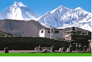 Himalayan View From Muktinath